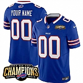 Men & Women & Youth Buffalo Bills Active Player Custom Blue 2023 F.U.S.E. AFC East Champions Ptach Football Stitched Jersey,baseball caps,new era cap wholesale,wholesale hats